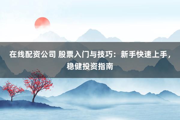 在线配资公司 股票入门与技巧：新手快速上手，稳健投资指南
